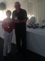 Devanet winner Charlie best golfer 8-11 years 2013